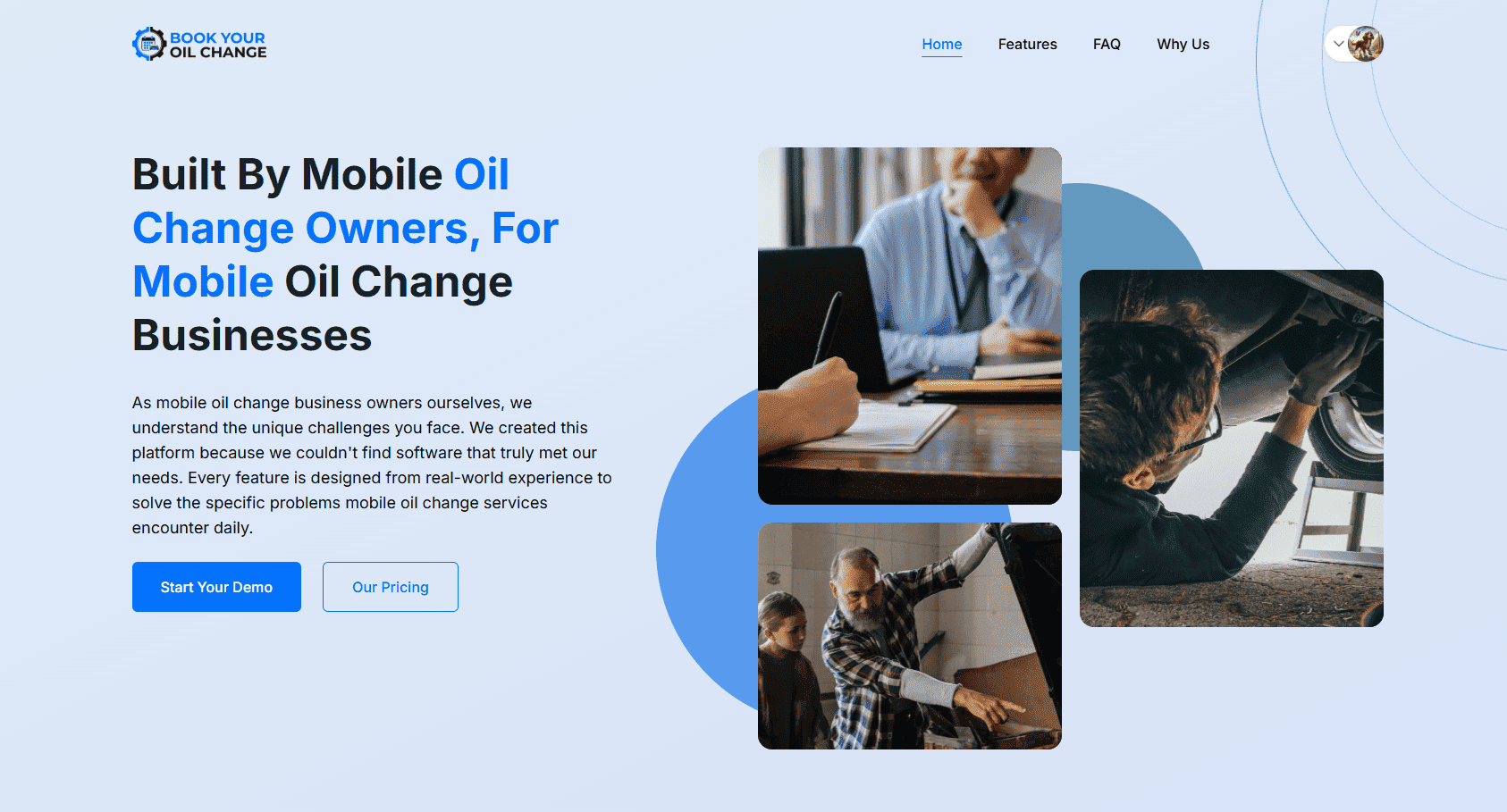 Book Your Oil Change